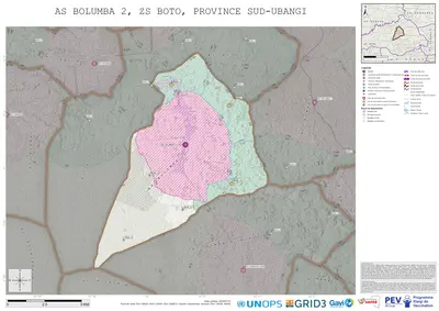 Microplanning: Bolumba-2, Boto, Gemena, Sud-Ubangi, COD (2025)