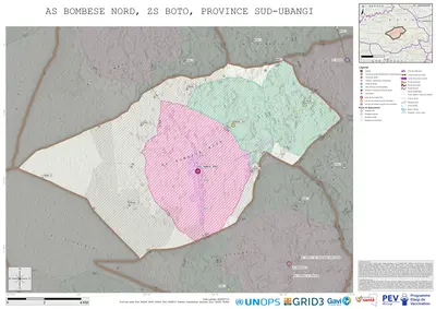 Microplanning: Bombese-Nord, Boto, Gemena, Sud-Ubangi, COD (2025)