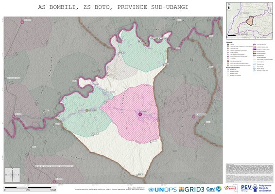 Microplanning: Bombili, Boto, Gemena, Sud-Ubangi, COD (2025)