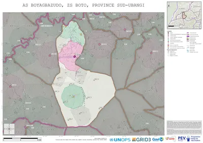 Microplanning: Boyagbazudo, Boto, Gemena, Sud-Ubangi, COD (2025)