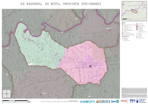 Microplanning: Kasongo, Boto, Gemena, Sud-Ubangi, COD (2025)