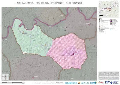 Microplanning: Kasongo, Boto, Gemena, Sud-Ubangi, COD (2025)