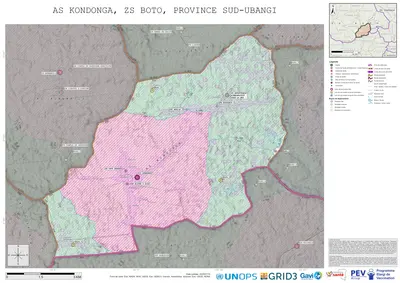 Microplanning: Kondonga, Boto, Gemena, Sud-Ubangi, COD (2025)