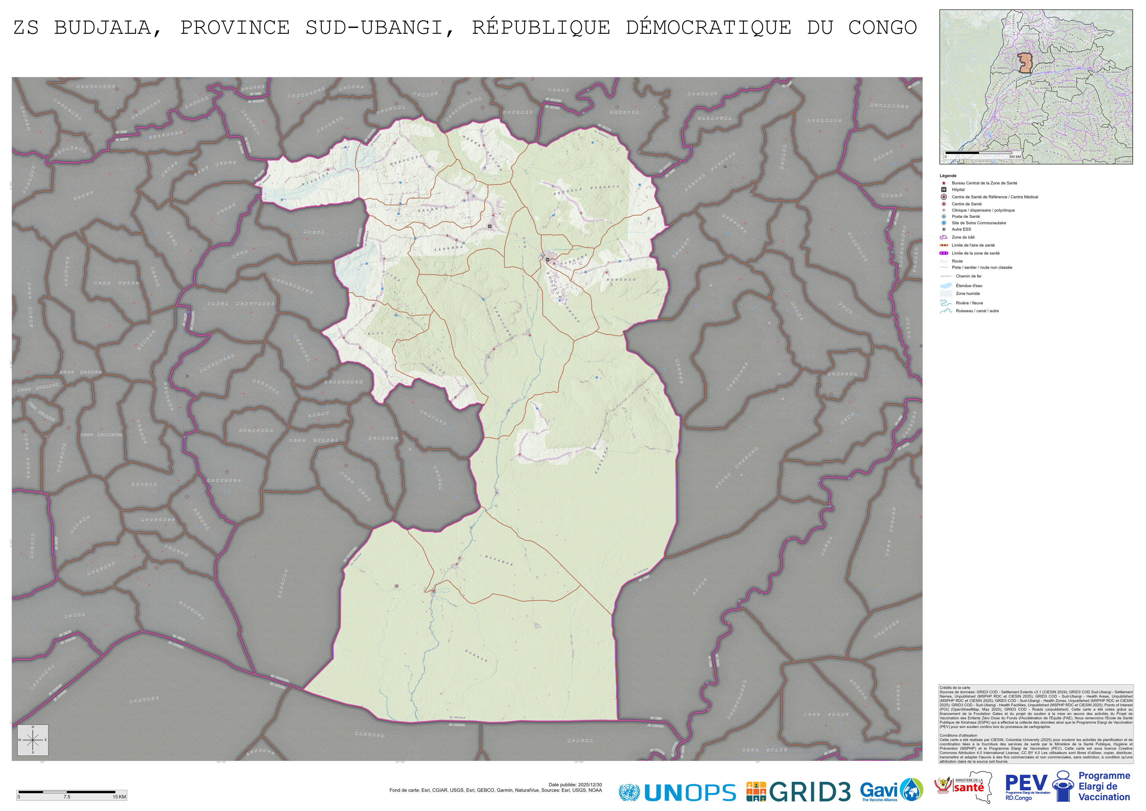 Reference Minimal: Budjala, Gemena, Sud-Ubangi, COD (2025)