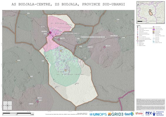 Microplanning: Budjala-Centre, Budjala, Gemena, Sud-Ubangi, COD (2025)