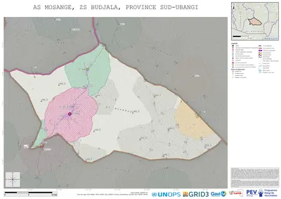Microplanning: Mosange, Budjala, Gemena, Sud-Ubangi, COD (2025)