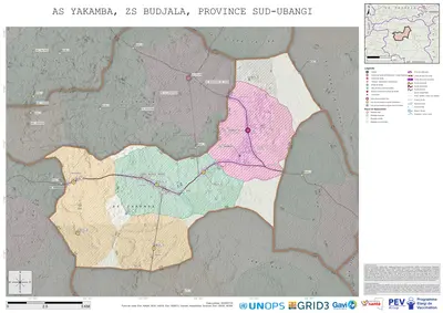 Microplanning: Yakamba, Budjala, Gemena, Sud-Ubangi, COD (2025)