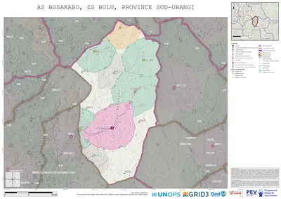 Microplanning: Bosakabo, Bulu, Gemena, Sud-Ubangi, COD (2025)
