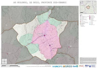 Microplanning: Kolongo, Bulu, Gemena, Sud-Ubangi, COD (2025)