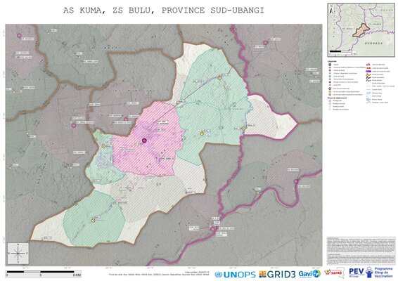 Microplanning: Kuma, Bulu, Gemena, Sud-Ubangi, COD (2025)