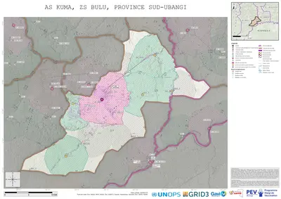 Microplanning: Kuma, Bulu, Gemena, Sud-Ubangi, COD (2025)