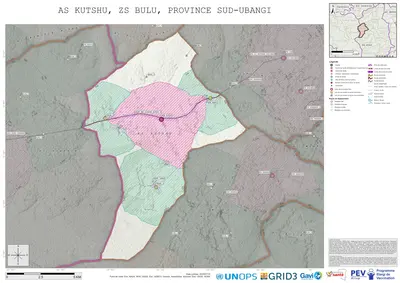 Microplanning: Kutshu, Bulu, Gemena, Sud-Ubangi, COD (2025)