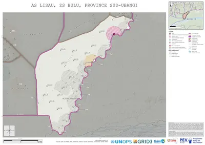 Microplanning: Lisau, Bulu, Gemena, Sud-Ubangi, COD (2025)