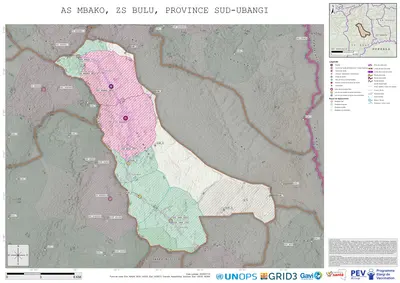 Microplanning: Mbako, Bulu, Gemena, Sud-Ubangi, COD (2025)
