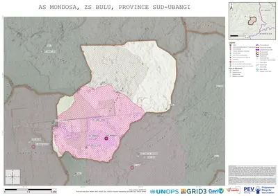 Microplanning: Mondosa, Bulu, Gemena, Sud-Ubangi, COD (2025)
