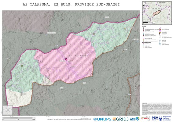 Microplanning: Talasuma, Bulu, Gemena, Sud-Ubangi, COD (2025)