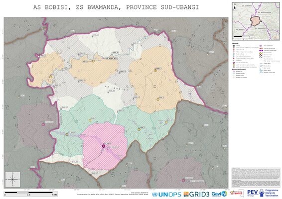 Microplanning: Bobisi, Bwamanda, Gemena, Sud-Ubangi, COD (2025)