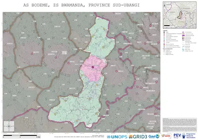 Microplanning: Bodeme, Bwamanda, Gemena, Sud-Ubangi, COD (2025)