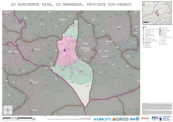 Microplanning: Bominenge-Kada, Bwamanda, Gemena, Sud-Ubangi, COD (2025)