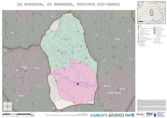 Microplanning: Bongbada, Bwamanda, Gemena, Sud-Ubangi, COD (2025)