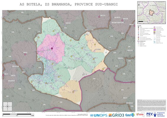 Microplanning: Botela, Bwamanda, Gemena, Sud-Ubangi, COD (2025)