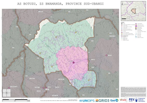 Microplanning: Botuzu, Bwamanda, Gemena, Sud-Ubangi, COD (2025)
