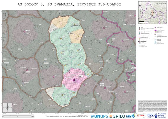 Microplanning: Bozoko-5, Bwamanda, Gemena, Sud-Ubangi, COD (2025)