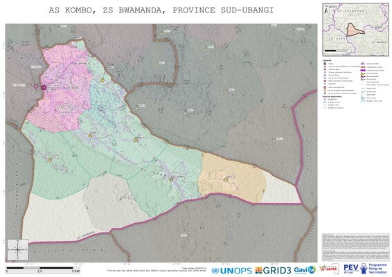 Microplanning: Kombo, Bwamanda, Gemena, Sud-Ubangi, COD (2025)