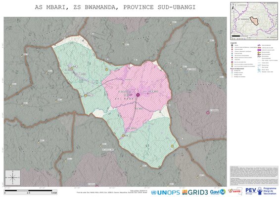 Microplanning: Mbari, Bwamanda, Gemena, Sud-Ubangi, COD (2025)
