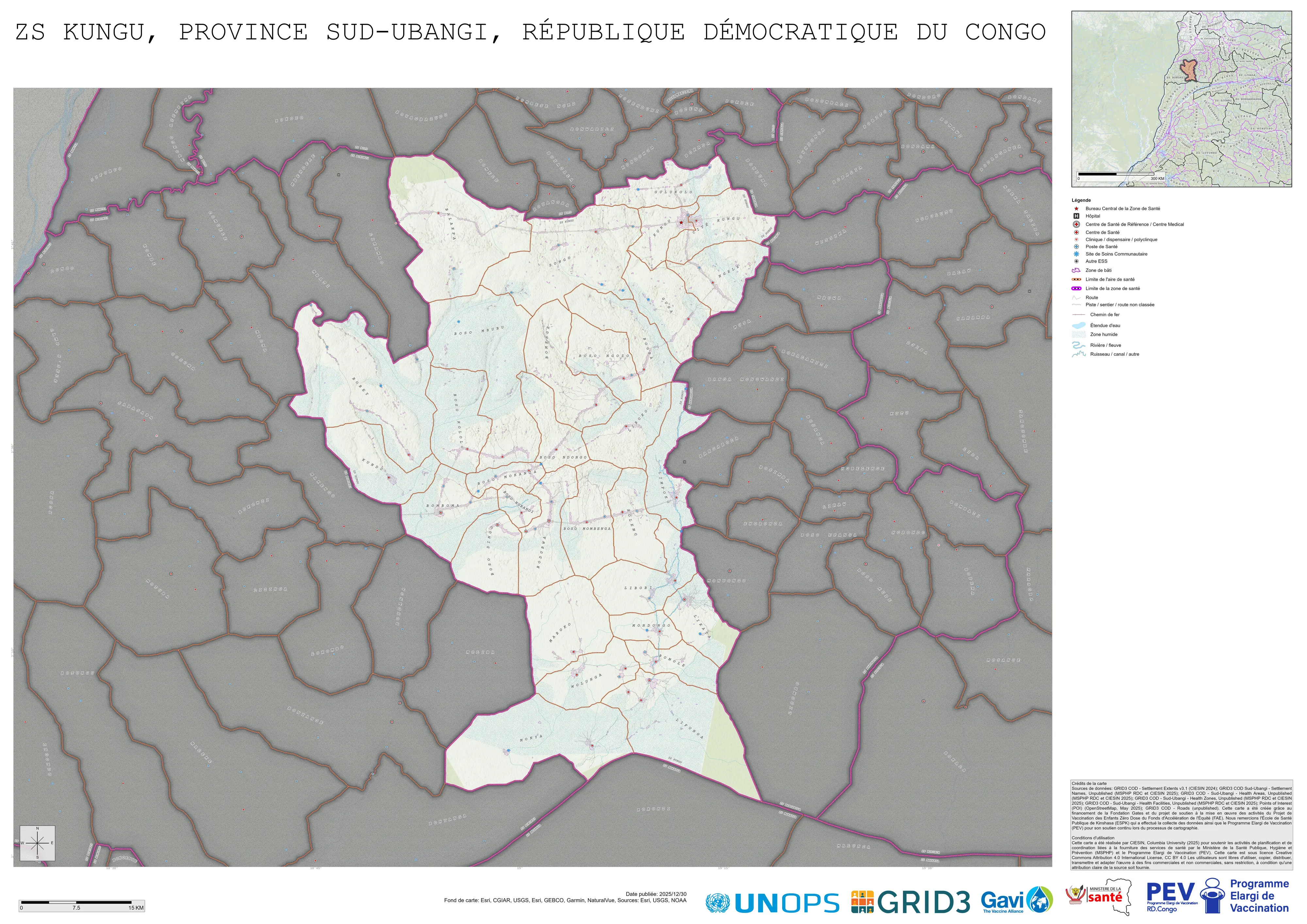 Reference Minimal: Kungu, Gemena, Sud-Ubangi, COD (2025)