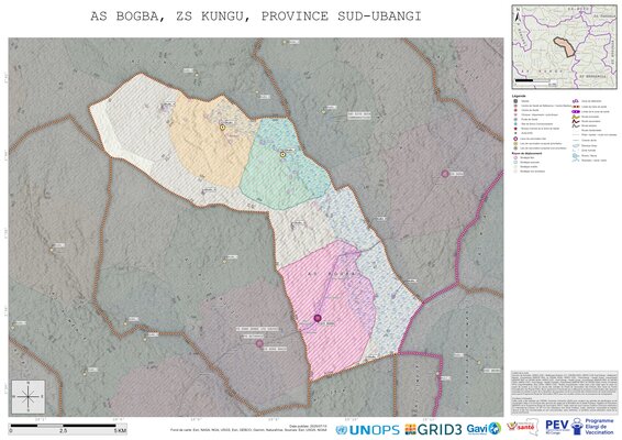 Microplanning: Bogba, Kungu, Gemena, Sud-Ubangi, COD (2025)