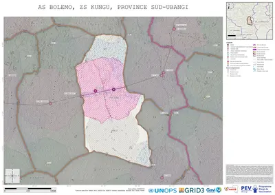 Microplanning: Bolemo, Kungu, Gemena, Sud-Ubangi, COD (2025)