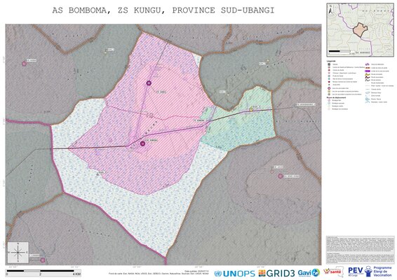 Microplanning: Bomboma, Kungu, Gemena, Sud-Ubangi, COD (2025)