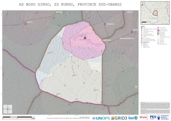 Microplanning: Boso-Dingo, Kungu, Gemena, Sud-Ubangi, COD (2025)