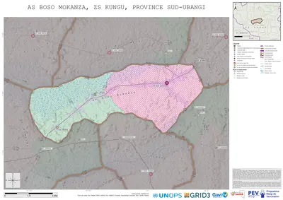 Microplanning: Boso-Mokanza, Kungu, Gemena, Sud-Ubangi, COD (2025)