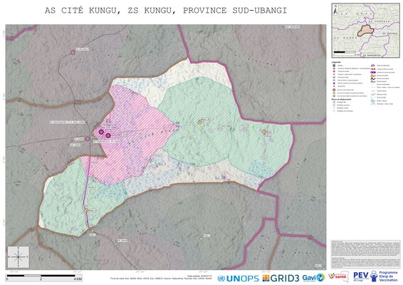 Microplanning: Cite-Kungu, Kungu, Gemena, Sud-Ubangi, COD (2025)