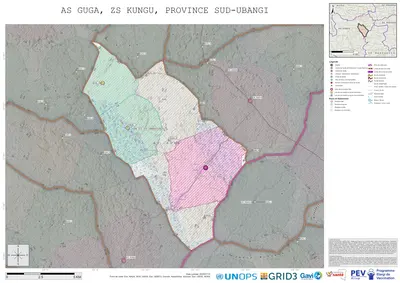 Microplanning: Guga, Kungu, Gemena, Sud-Ubangi, COD (2025)