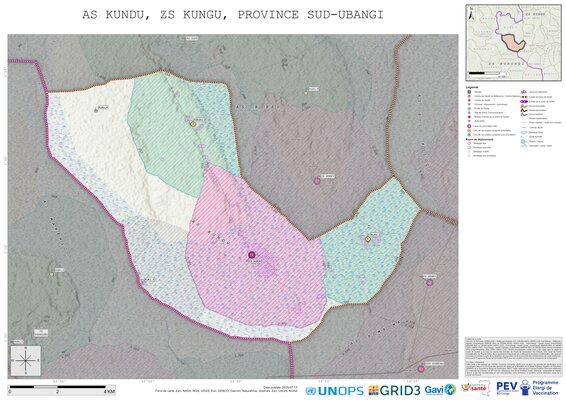 Microplanning: Kundu, Kungu, Gemena, Sud-Ubangi, COD (2025)