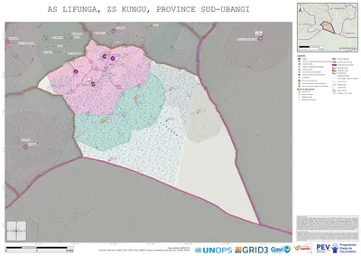 Microplanning: Lifunga, Kungu, Gemena, Sud-Ubangi, COD (2025)