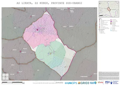 Microplanning: Likata, Kungu, Gemena, Sud-Ubangi, COD (2025)