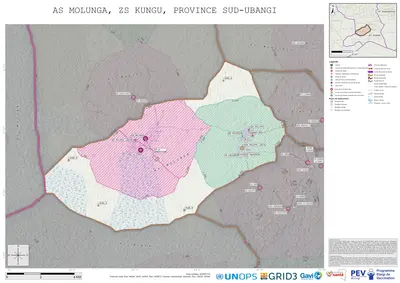 Microplanning: Molunga, Kungu, Gemena, Sud-Ubangi, COD (2025)