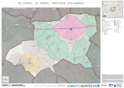 Microplanning: Songo, Kungu, Gemena, Sud-Ubangi, COD (2025)