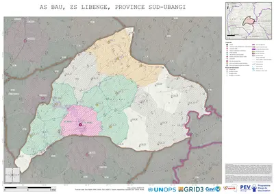Microplanning: Bau, Libenge, Gemena, Sud-Ubangi, COD (2025)
