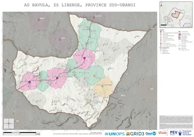 Microplanning: Bavula, Libenge, Gemena, Sud-Ubangi, COD (2025)