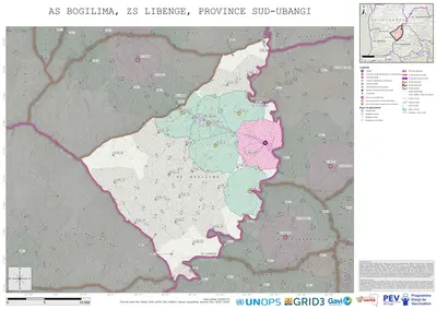 Microplanning: Bogilima, Libenge, Gemena, Sud-Ubangi, COD (2025)