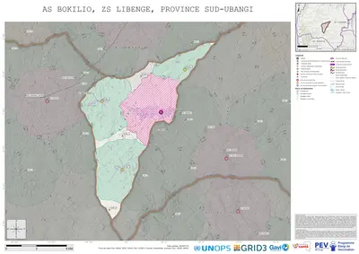 Microplanning: Bokilio, Libenge, Gemena, Sud-Ubangi, COD (2025)