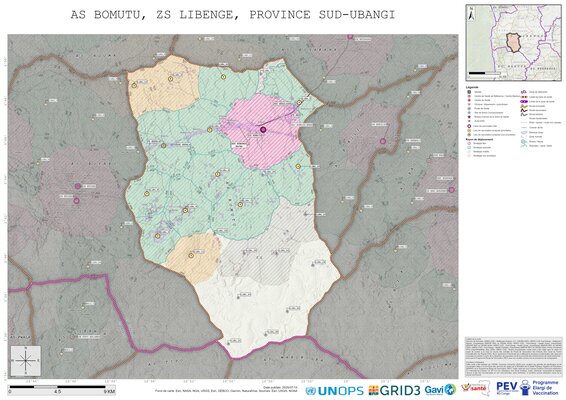 Microplanning: Bomutu, Libenge, Gemena, Sud-Ubangi, COD (2025)