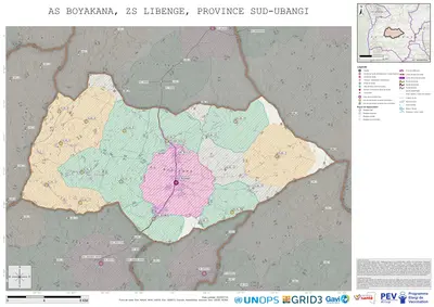 Microplanning: Boyakana, Libenge, Gemena, Sud-Ubangi, COD (2025)