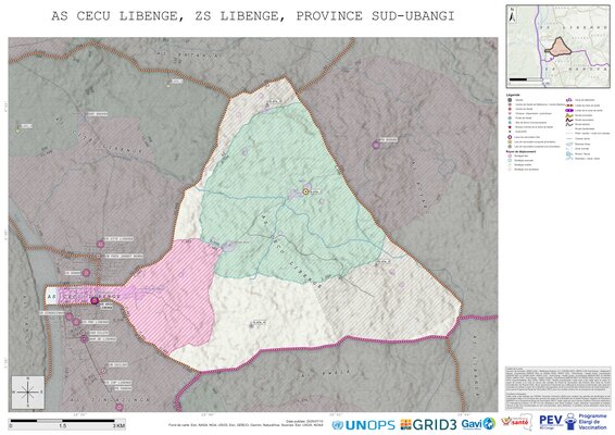 Microplanning: Cecu-Libenge, Libenge, Gemena, Sud-Ubangi, COD (2025)