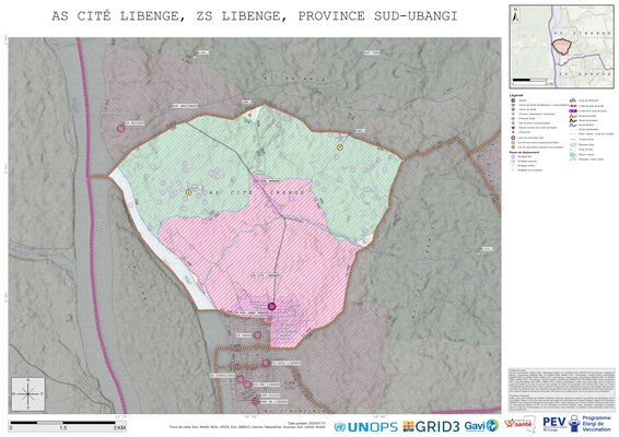 Microplanning: Cite-Libenge, Libenge, Gemena, Sud-Ubangi, COD (2025)